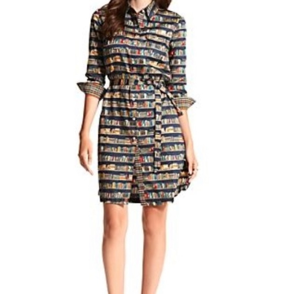 Tommy Hilfiger rare book print dress s - Picture 4 of 12